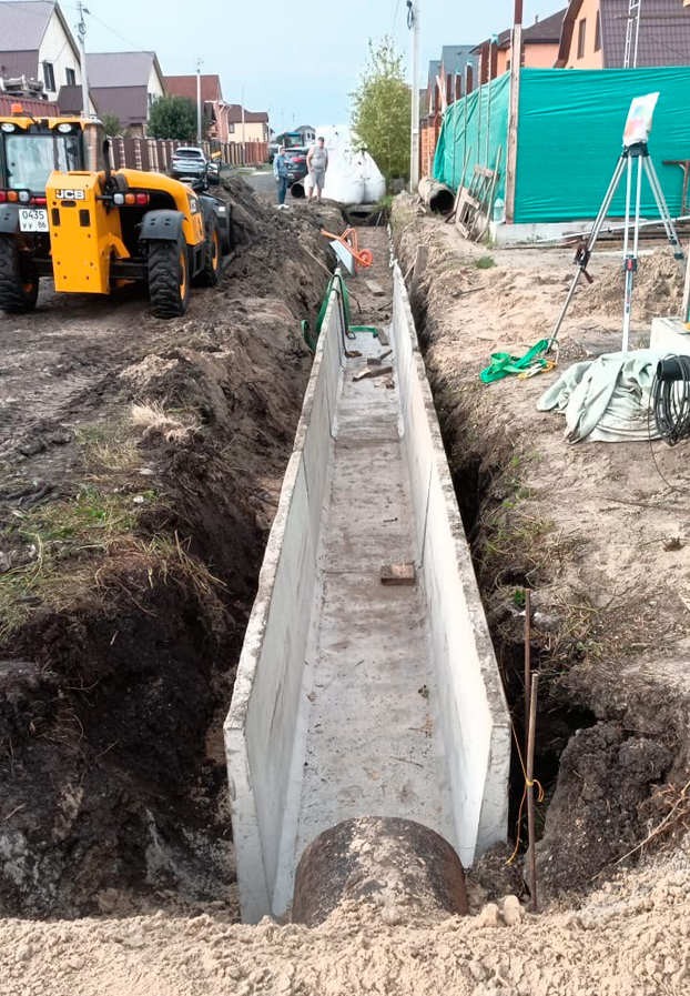 коммуникации на участке